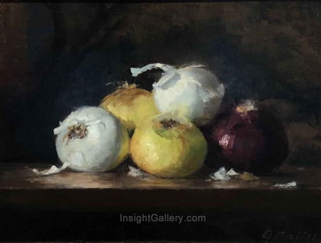 Onions by Joan Potter